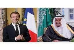 تحولات منطقه و جهان موضوع گفتگوی تلفنی ملک سلمان با ماکرون