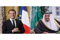 تحولات منطقه و جهان موضوع گفتگوی تلفنی ملک سلمان با ماکرون