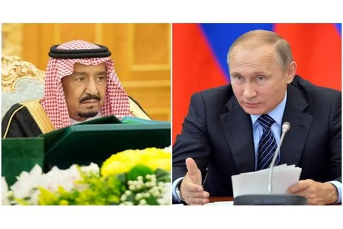 پوتین و ملک سلمان بر توسعه روابط متقابل تجاری توافق کردند