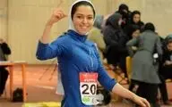 فصیحی رکورد ۱۰۰ متر زنان ایران را شکست