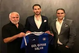 علیرضا حقیقی در سیرجان آبی پوش شد!