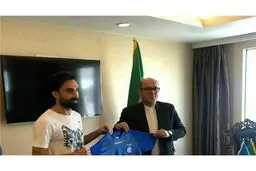 مدافع راست جدید در جمع آبی‌های پایتخت