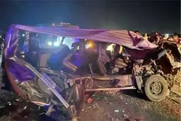 تصادف دو دستگاه ون در محور کاظمین-سامرا؛ 16 ایرانی دیگر جان باختند

