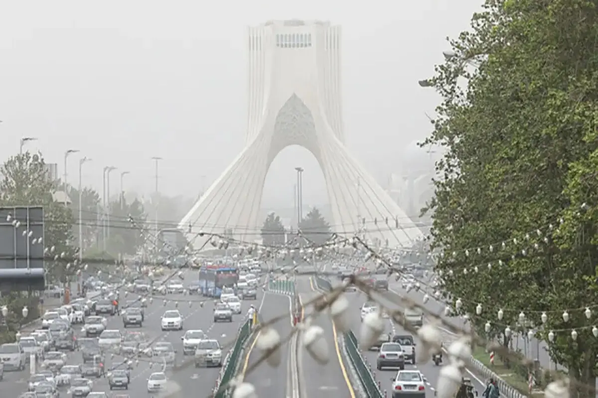 هوای تهران تا شنبه  آلوده است
