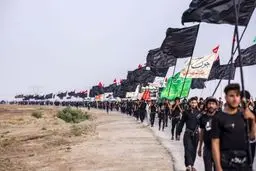 پیاده‌روی اربعین آغاز شد 