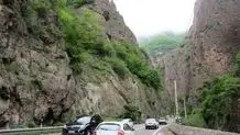 ترافیک سنگین در جاده چالوس و آزادراه تهران - قزوین 