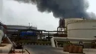 آتش‌سوزی متانول در بندر دیر با ۴ فوتی