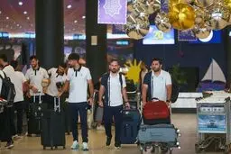 استقلال وارد امارات شد + عکس 
