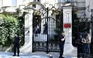 تصاویر تازه از سفارت ایران در پاریس بعد از حمله تروریستی ساعاتی پیش/ ویدئو

