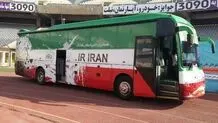 تیم ملی ایران در راه ورزشگاه احمد بن علی