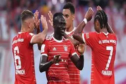 بایرن جشنواره گل به راه انداخت