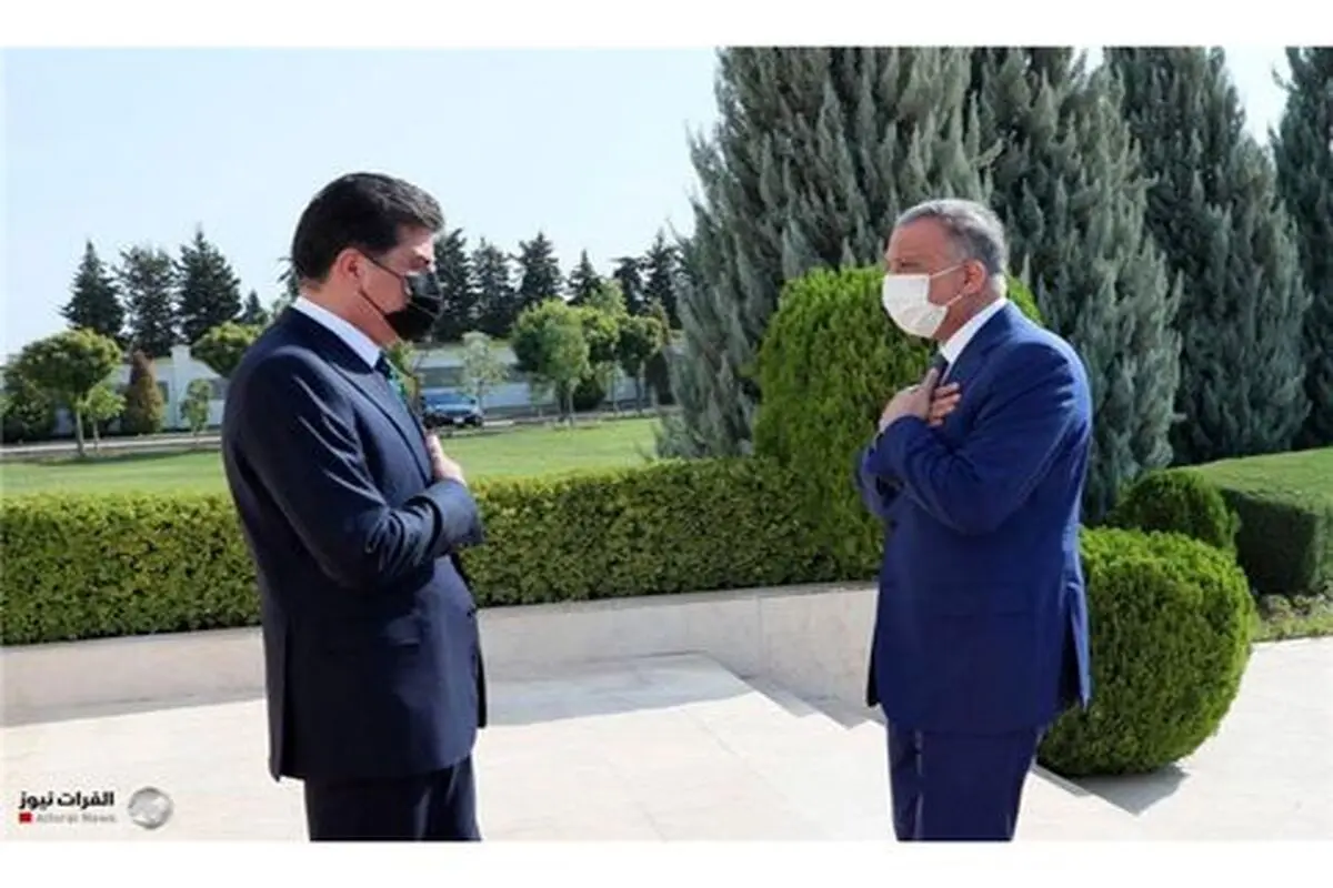 دیدار الکاظمی و نیچروان بارزانی