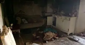 آتش سوزی مجتمع مسکونی در مشیریه/ ۹ نفر نجات داده شدند + ویدئو و عکس