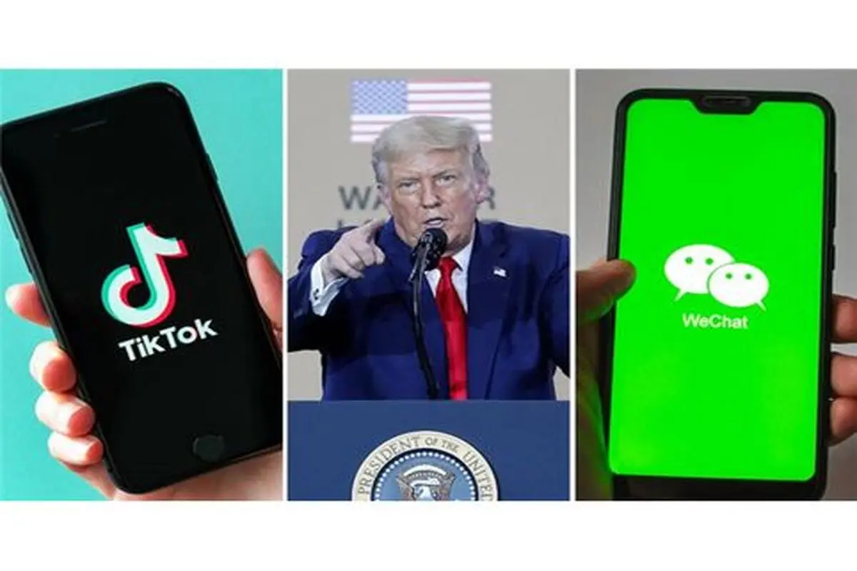 اجرای ممنوعیت دولت آمریکا در قبال "وی چت" و "تیک‌تاک"