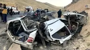 ۷ فوتی و ۹ مصدوم در پی تصادف مرگبار پژو ۴۰۵ با کامیونت در سیستان