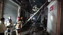 آتش به جان بازار قزوین افتاد
