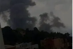 وقوع انفجار قوی در جنوب لبنان