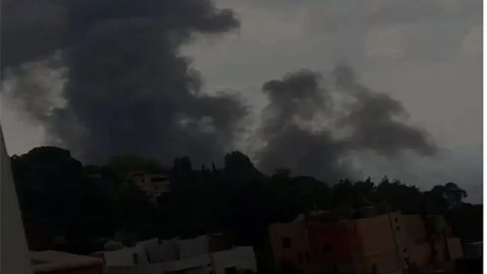 وقوع انفجار قوی در جنوب لبنان