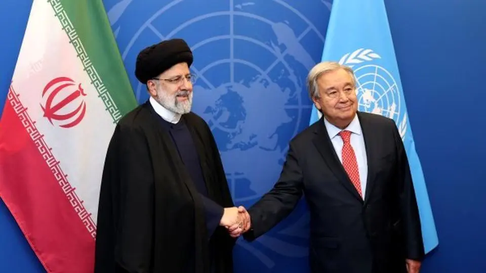 آمادگی ایران برای گسترش صلح در جهان و قدردانی گوترش

