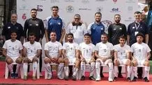 فوتبال نابینایان نایب قهرمانی ایران شد