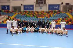 حضور تیم ملی هندبال مردان ایران در دیدار نیمه نهایی