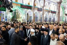 آیت‌الله سیستانی بر پیکر همسرش نماز نخواند؟ + ویدئو