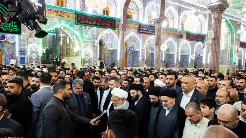 آیت‌الله سیستانی بر پیکر همسرش نماز نخواند؟ + ویدئو