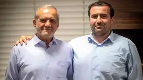 استوری پسر پزشکیان برای قهرمانی تراکتور