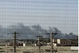 کارخانه فوم ملارد آتش گرفت