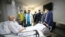 عیادت وزیر ورزش از عنایت‌الله آتشی، چهره ماندگار بسکتبال ایران
