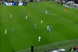 گل دوم یوونتوس به کالیاری+ ویدئو