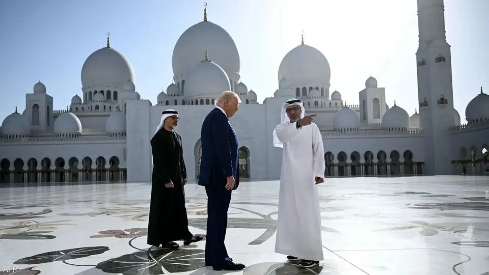 نظر ترامپ درباره مسجد شیخ ابوزاید ابوظبی