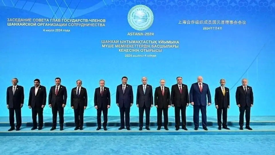 Acting president mokhber takes part in SCO summit in Astana