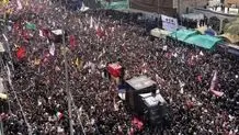تشییع پیکر رهبر شهید در نجف پایان یافت 