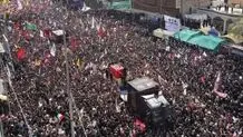تشییع پیکر رهبر شهید در نجف پایان یافت 