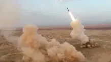آغاز حملات تلافی‌جویانه ایران به حملات امروز اسرائیل