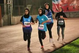 شکستن رکورد ۳ هزار متر دو و میدانی ایران توسط دختر خوزستانی