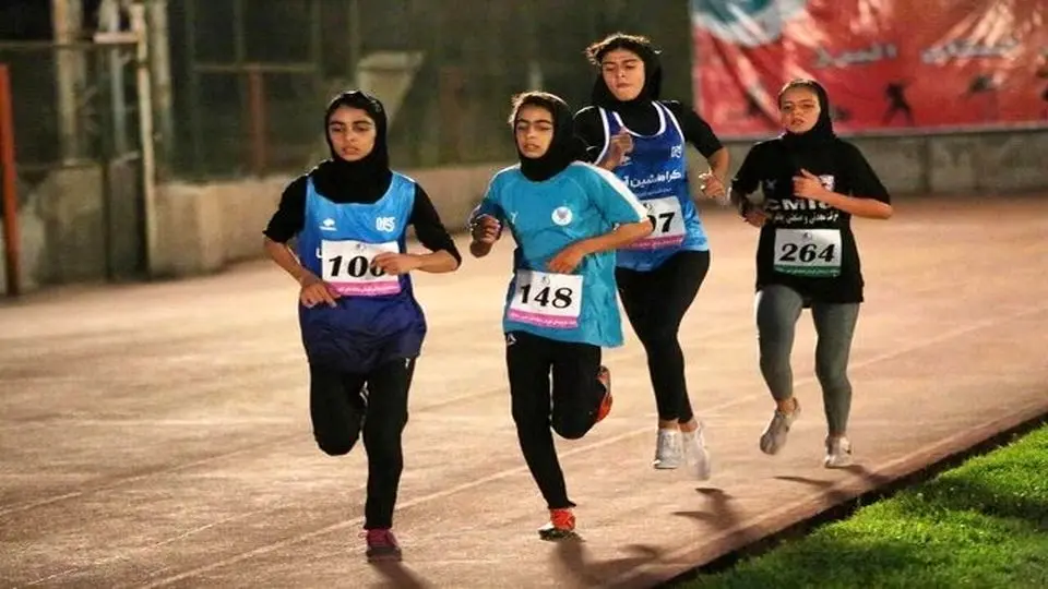شکستن رکورد ۳ هزار متر دو و میدانی ایران توسط دختر خوزستانی
