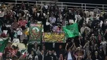ورود زنان و دختران به استادیوم شیراز در جشن غدیر

