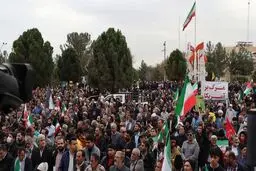 گیت‌های امنیتی برای راهپیمایی روز قدس کرمان نصب شد