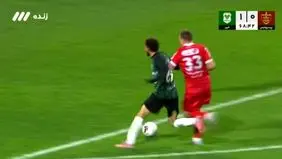گل دوم خیبر به پرسپولیس+ ویدئو