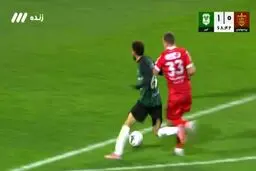 گل دوم خیبر به پرسپولیس+ ویدئو