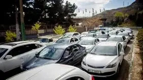 ترافیک پرحجم و سنگین در مسیر قزوین به رشت