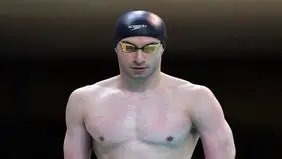 هومر عباسی نقره شنا را به دست آورد