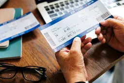 بلیت هواپیما غیب شد