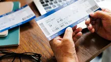 بلیت هواپیما غیب شد