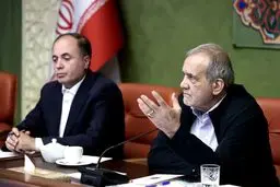 پزشکیان به وزارت جهاد کشاورزی رفت