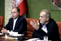 پزشکیان به وزارت جهاد کشاورزی رفت