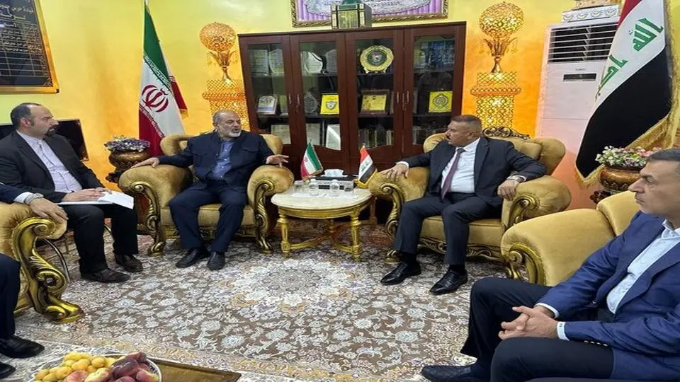 وزیر الداخلیة العراقی یستقبل نظیره الإیرانی فی منفذ زرباطیة لعقد اجتماع أمنی