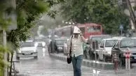 رگبار باران در برخی مناطق کشور

